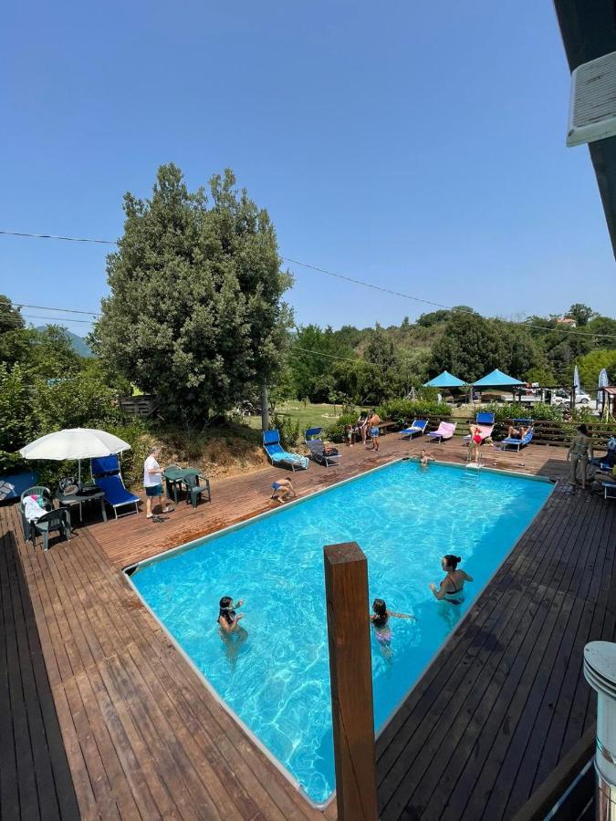 River Tribe Glamping Laino Borgo Exterior foto